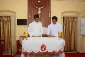 Read more about the article Rev. Dr Praveen Leo Lasrado takes charge as Rector of Gladsom Home